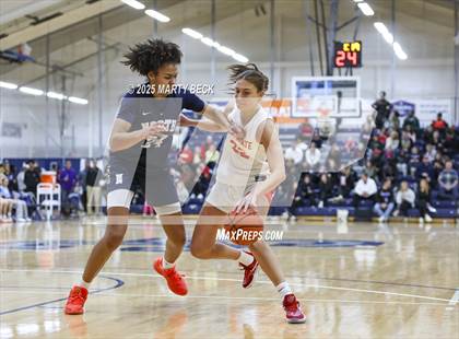 Thumbnail 1 in Incarnate Word Academy vs. Blue Valley North (Sophie Cunningham Classic) photogallery.
