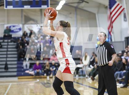 Thumbnail 2 in Incarnate Word Academy vs. Blue Valley North (Sophie Cunningham Classic) photogallery.