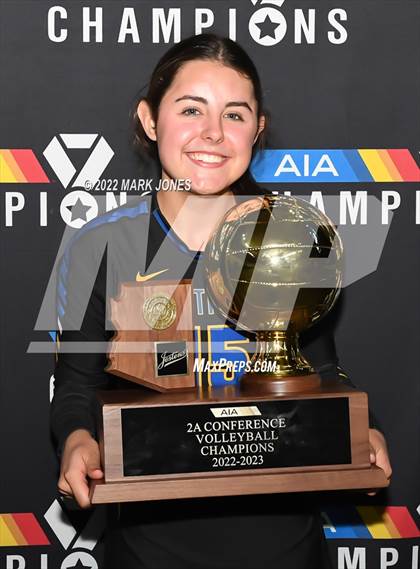 Thumbnail 1 in Phoenix Country Day vs. St. Johns (AIA 2A Finals Awards) photogallery.