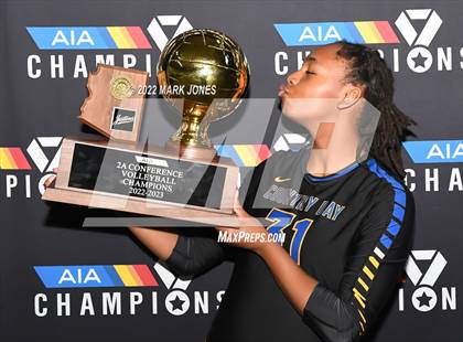 Thumbnail 3 in Phoenix Country Day vs. St. Johns (AIA 2A Finals Awards) photogallery.