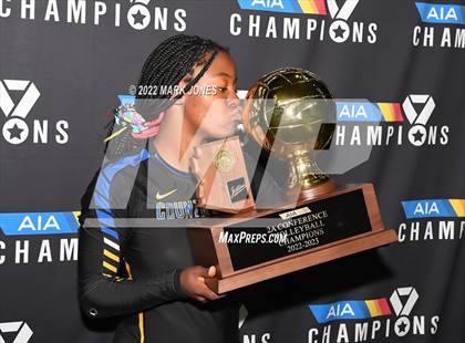 Thumbnail 3 in Phoenix Country Day vs. St. Johns (AIA 2A Finals Awards) photogallery.
