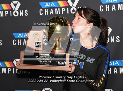 Thumbnail 3 in Phoenix Country Day vs. St. Johns (AIA 2A Finals Awards) photogallery.