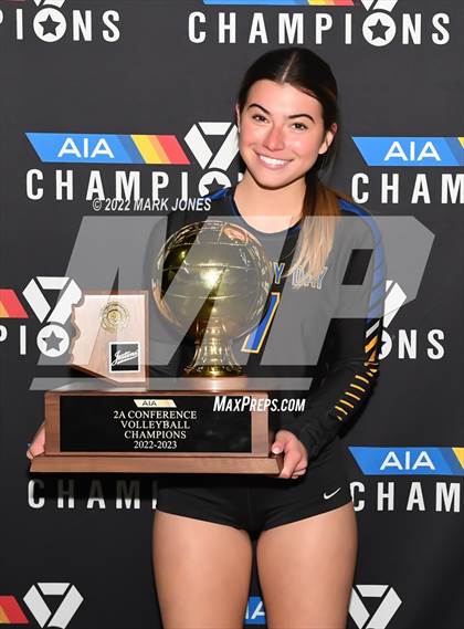 Thumbnail 2 in Phoenix Country Day vs. St. Johns (AIA 2A Finals Awards) photogallery.