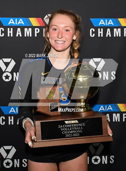 Thumbnail 2 in Phoenix Country Day vs. St. Johns (AIA 2A Finals Awards) photogallery.