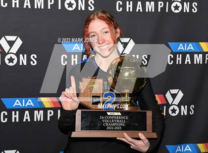 Thumbnail 2 in Phoenix Country Day vs. St. Johns (AIA 2A Finals Awards) photogallery.
