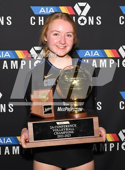 Thumbnail 2 in Phoenix Country Day vs. St. Johns (AIA 2A Finals Awards) photogallery.