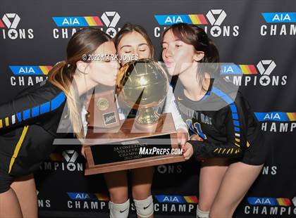 Thumbnail 1 in Phoenix Country Day vs. St. Johns (AIA 2A Finals Awards) photogallery.