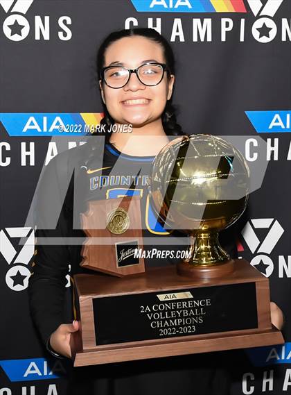 Thumbnail 1 in Phoenix Country Day vs. St. Johns (AIA 2A Finals Awards) photogallery.