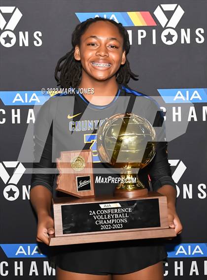Thumbnail 1 in Phoenix Country Day vs. St. Johns (AIA 2A Finals Awards) photogallery.