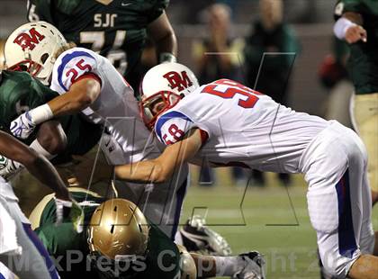 Thumbnail 3 in St. Joseph Regional vs. DeMatha (I-95 New Jersey Football Classic) photogallery.