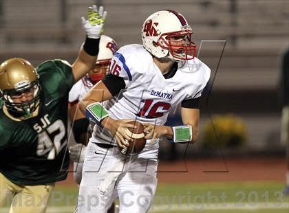 Thumbnail 2 in St. Joseph Regional vs. DeMatha (I-95 New Jersey Football Classic) photogallery.