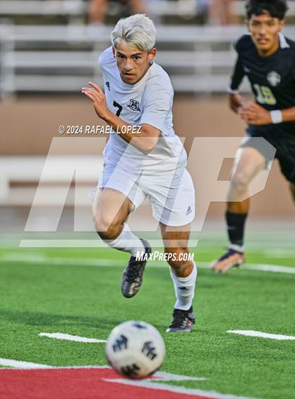 Thumbnail 2 in Goose Creek Memorial @ Galena Park (UIL Soccer 5A Region 3 Regional Quarter Final) photogallery.