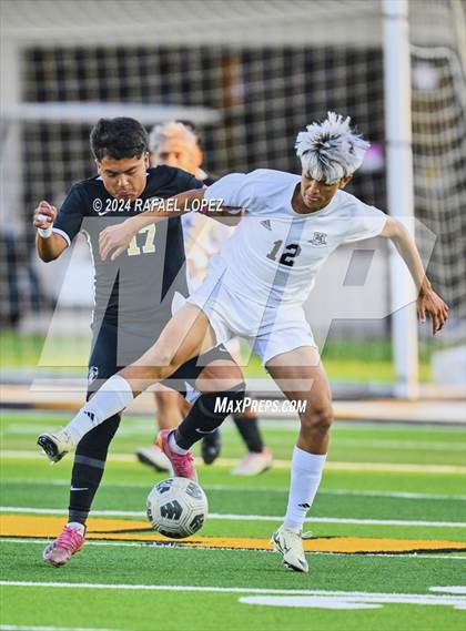 Thumbnail 1 in Goose Creek Memorial @ Galena Park (UIL Soccer 5A Region 3 Regional Quarter Final) photogallery.