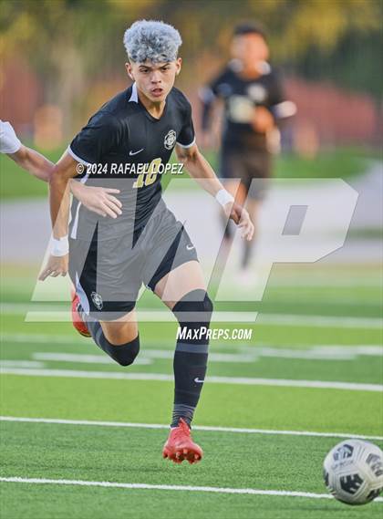 Thumbnail 3 in Goose Creek Memorial @ Galena Park (UIL Soccer 5A Region 3 Regional Quarter Final) photogallery.