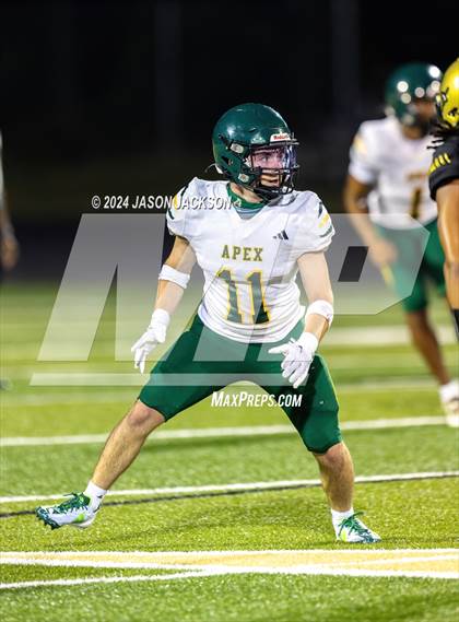 Thumbnail 3 in Pinecrest vs Apex (Moore County Kick-Off Classic) photogallery.