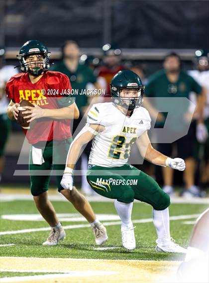 Thumbnail 2 in Pinecrest vs Apex (Moore County Kick-Off Classic) photogallery.