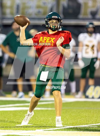 Thumbnail 3 in Pinecrest vs Apex (Moore County Kick-Off Classic) photogallery.