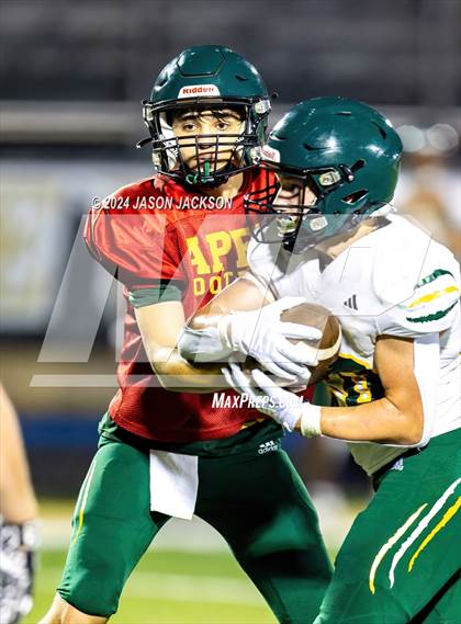 Thumbnail 1 in Pinecrest vs Apex (Moore County Kick-Off Classic) photogallery.