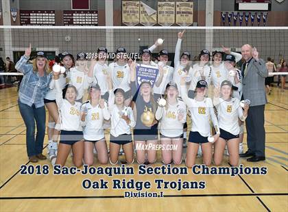 Thumbnail 2 in Oak Ridge vs. St. Francis (CIF SJS D1 Final) photogallery.