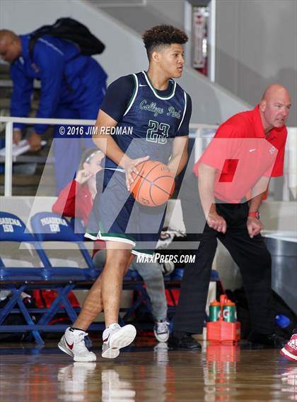 Thumbnail 3 in College Park vs. Clear Brook (McDonald's Texas Invitational) photogallery.