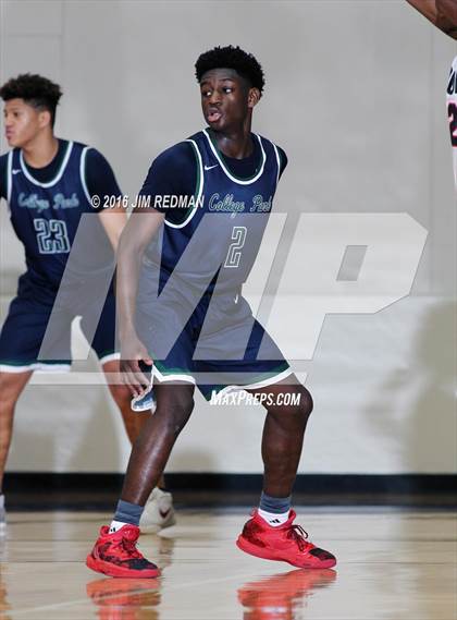 Thumbnail 1 in College Park vs. Clear Brook (McDonald's Texas Invitational) photogallery.