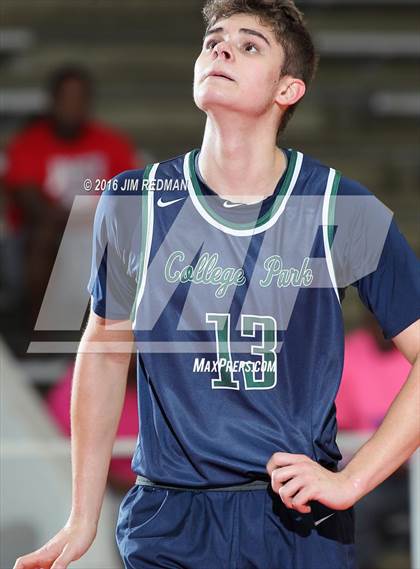 Thumbnail 2 in College Park vs. Clear Brook (McDonald's Texas Invitational) photogallery.