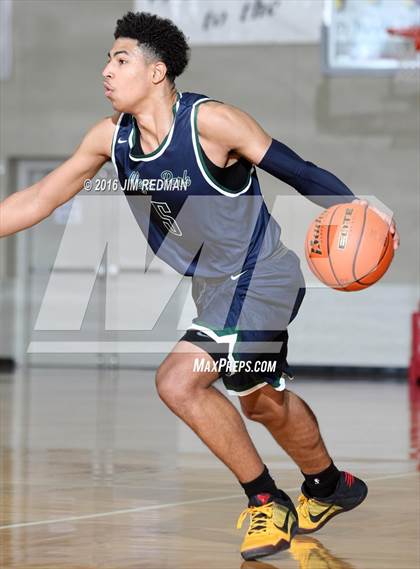 Thumbnail 1 in College Park vs. Clear Brook (McDonald's Texas Invitational) photogallery.