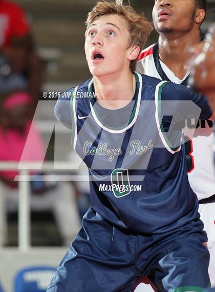 Thumbnail 2 in College Park vs. Clear Brook (McDonald's Texas Invitational) photogallery.