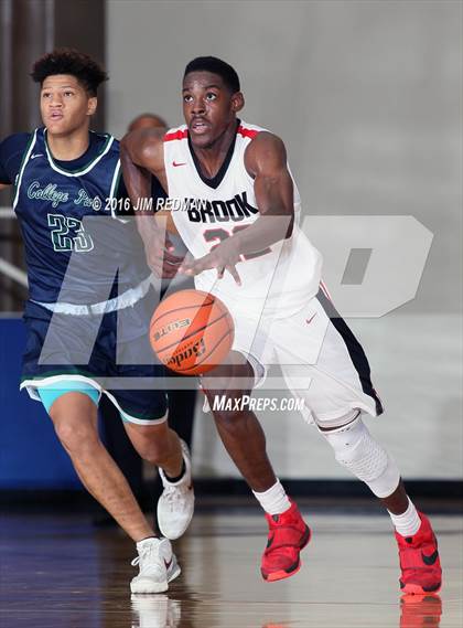 Thumbnail 3 in College Park vs. Clear Brook (McDonald's Texas Invitational) photogallery.