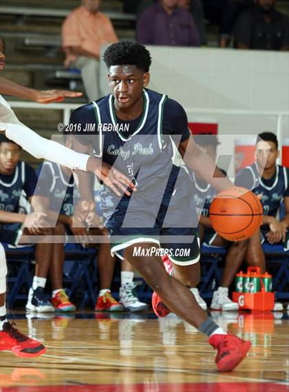 Thumbnail 1 in College Park vs. Clear Brook (McDonald's Texas Invitational) photogallery.