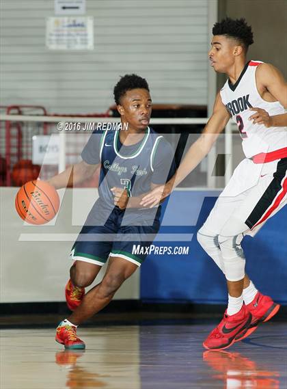 Thumbnail 2 in College Park vs. Clear Brook (McDonald's Texas Invitational) photogallery.