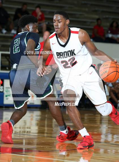 Thumbnail 1 in College Park vs. Clear Brook (McDonald's Texas Invitational) photogallery.