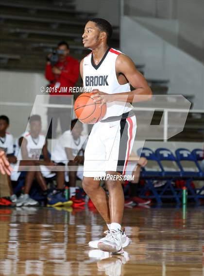 Thumbnail 1 in College Park vs. Clear Brook (McDonald's Texas Invitational) photogallery.