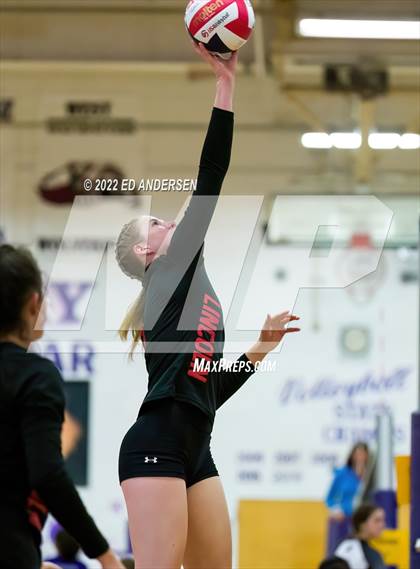 Thumbnail 2 in Eureka vs Lincoln (Yerington Tournament) photogallery.