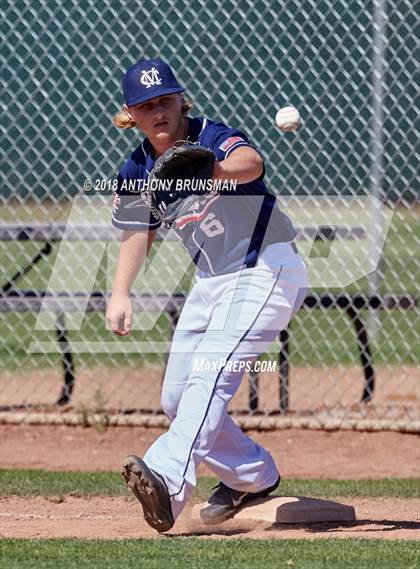 Thumbnail 3 in Modesto Christian vs. Rio Vista (CIF SJS D6 Playoffs) photogallery.
