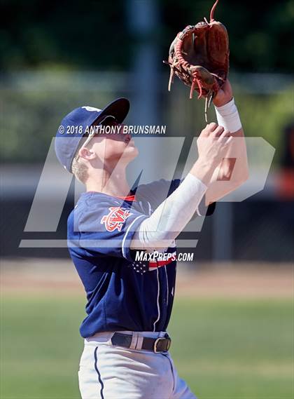 Thumbnail 3 in Modesto Christian vs. Rio Vista (CIF SJS D6 Playoffs) photogallery.