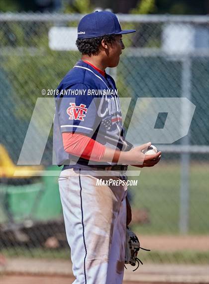 Thumbnail 1 in Modesto Christian vs. Rio Vista (CIF SJS D6 Playoffs) photogallery.