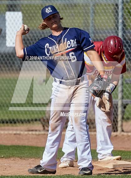 Thumbnail 1 in Modesto Christian vs. Rio Vista (CIF SJS D6 Playoffs) photogallery.