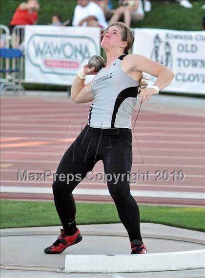 Thumbnail 2 in CIF State Championships (Girls Shot Put) photogallery.