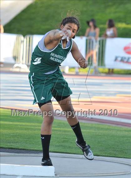 Thumbnail 1 in CIF State Championships (Girls Shot Put) photogallery.