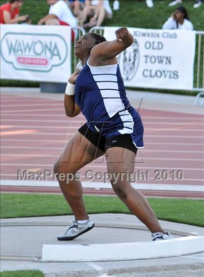Thumbnail 1 in CIF State Championships (Girls Shot Put) photogallery.