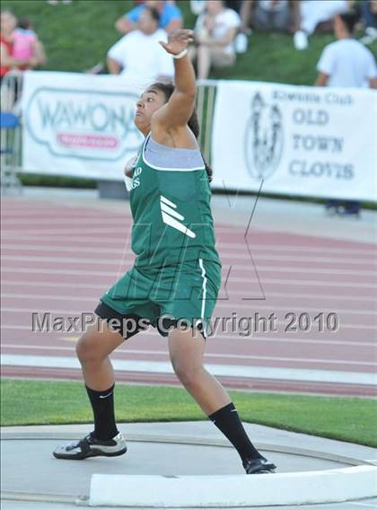Thumbnail 3 in CIF State Championships (Girls Shot Put) photogallery.