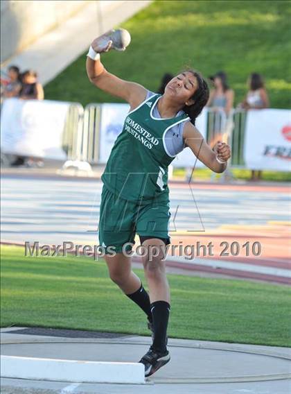 Thumbnail 3 in CIF State Championships (Girls Shot Put) photogallery.