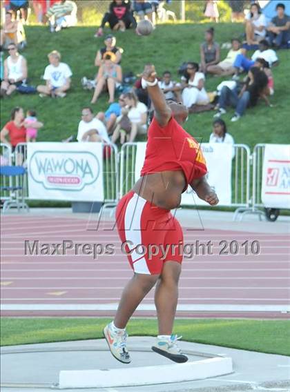 Thumbnail 2 in CIF State Championships (Girls Shot Put) photogallery.