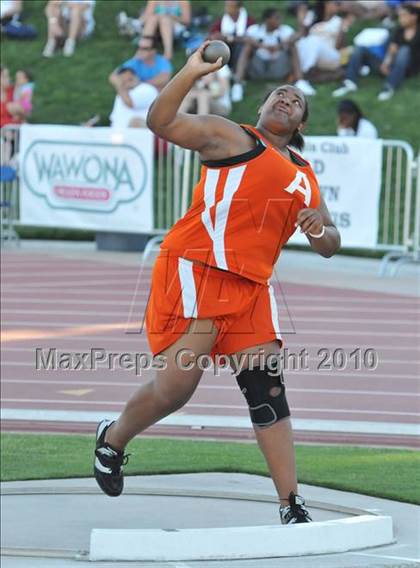 Thumbnail 3 in CIF State Championships (Girls Shot Put) photogallery.