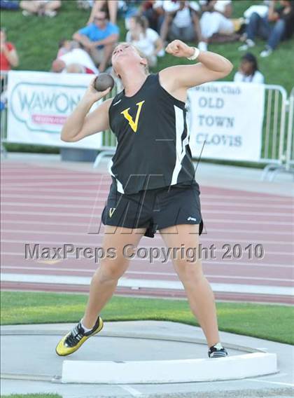 Thumbnail 3 in CIF State Championships (Girls Shot Put) photogallery.