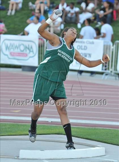 Thumbnail 1 in CIF State Championships (Girls Shot Put) photogallery.