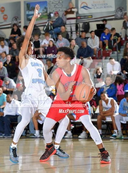 Thumbnail 3 in Redondo Union vs. Canyon Springs (Rancho Mirage Holiday Invitational) photogallery.
