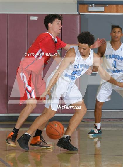 Thumbnail 1 in Redondo Union vs. Canyon Springs (Rancho Mirage Holiday Invitational) photogallery.