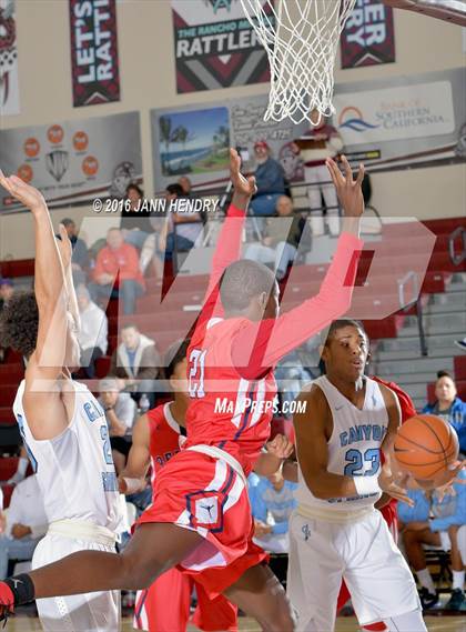 Thumbnail 1 in Redondo Union vs. Canyon Springs (Rancho Mirage Holiday Invitational) photogallery.